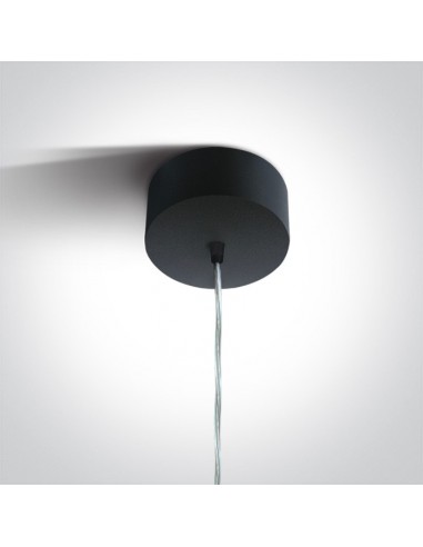 Lampa wisząca tuba czarno złota Ampeliko GU10 zwis 63105N/B - OneLight - 2
