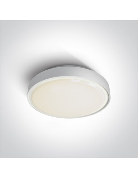 Plafon zewnętrzny biały Rafti IP65 okrągły 67280EA/W - OneLight