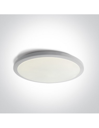 Plafon LED 50cm Mitopoli okrągły 3000K biały 36W 67448A/W/W - OneLight