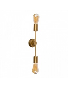 Kinkiet loftowy złoty Sticks 2 punktowy regulowany 9077 - Nowodvorski