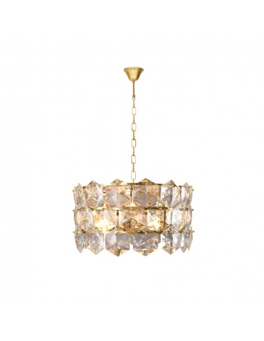 Żyrandol kryształowy złoty glamour Austin ML5990 - Milagro