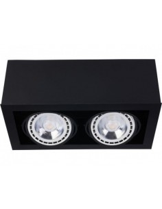 Oprawa natynkowa regulowana Box downlight ES111 czarny 9470 - Nowodvorski