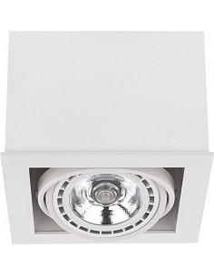 Oprawa sufitowa Box downlight regulowany ES111 biały 9497 - Nowodvorski