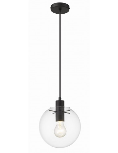 Lampa wisząca Puerto mała LP-004/1P S BK czarna - Light Prestige