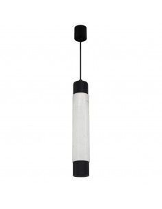 Marble lampa wisząca marmurowa czarno biała ML6341 - Milagro