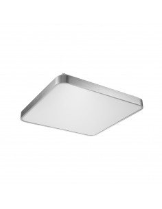 Sierra plafon LED kwadratowy srebrny 40cm 12100006-SL - Zuma Line
