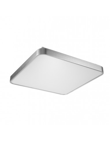 Sierra plafon LED srebrny kwadratowy 50cm 12100005-SL - Zuma Line