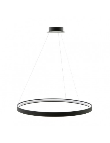 Circle lampa wisząca LED 110cm czarna ring LA0722/1 - BK - Zuma Line