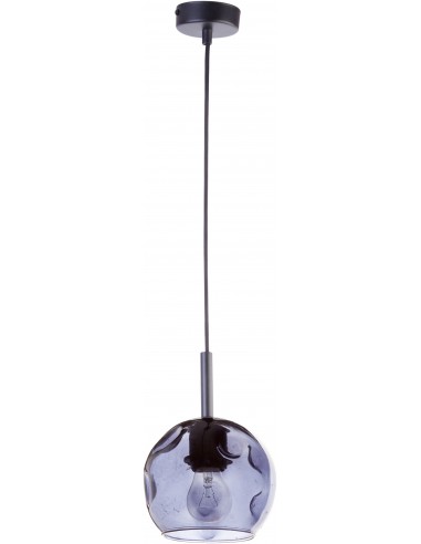 Como lampa wisząca szklany klosz dymiony 31993 - Sigma