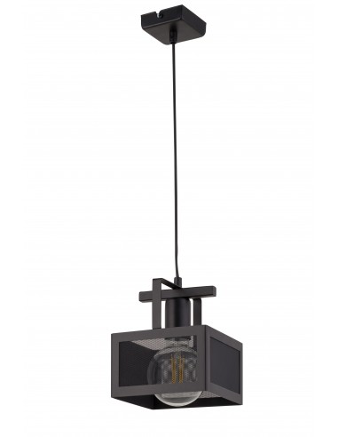 Albert lampa wisząca 1 punktowa metalowa czarna 32177 - Sigma