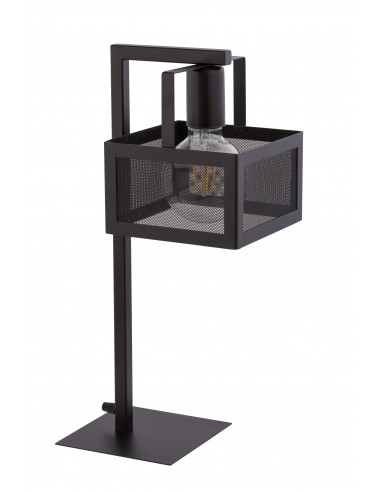 Albert lampka stołowa loft czarna metalowa 50241 - Sigma