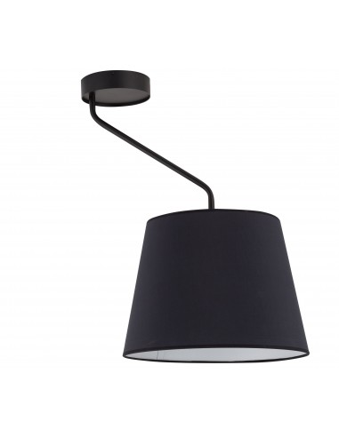 Lizbona lampa sufitowa czarny abażur 32118 - Sigma