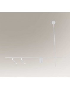 Lampa wisząca Namasu minimalistyczna biała 7863 - Shilo