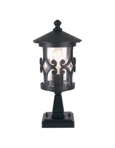 Hereford lampa stojąca ogrodowa IP44 czarna BL12-BLACK - Elstead Lighting