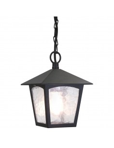 York lampa wisząca zewnętrzna czarna BL6B-BLACK - Elstead Lighting