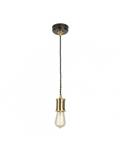 Douille lampa wisząca czarno złota DOUILLE-P-BPB - Elstead Lighting