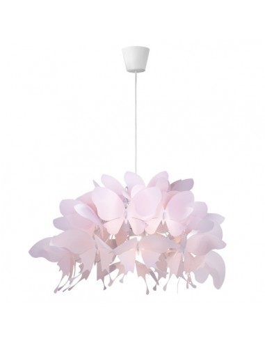 Lampa wisząca Farfalla 1 motylki różowa LP-MD088-3439A - Light Prestige