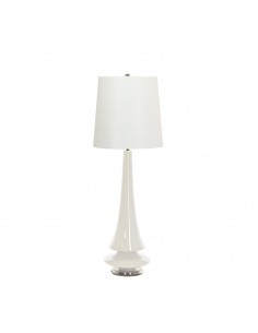 Spin lampka stojąca 1 punktowa biała SPIN-TL-WHT - Elstead Lighting