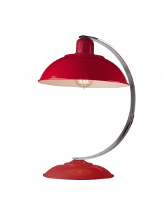 Franklin lampka stojąca 1 punktowa czerwona FRANKLIN-RED - Elstead Lighting