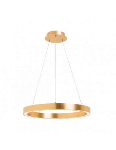 Lampa wisząca LED ring złota Carlo circle PL200910-400-GD - Zuma Line