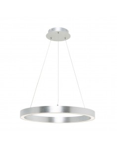 Lampa wisząca LED srebrna Carlo circle ring PL200910-600-SL - Zuma Line