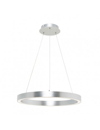 Lampa wisząca LED srebrna Carlo circle ring PL200910-600-SL - Zuma Line