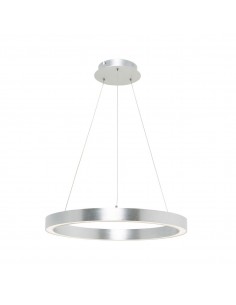 Lampa wisząca LED Carlo srebrna ring circle PL200910-500-SL - Zuma Line