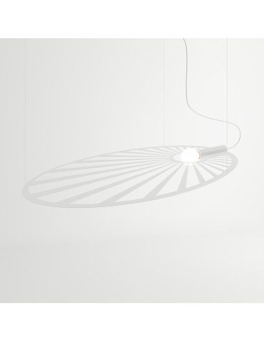 Lampa wisząca Lehdet biała designerska TH.001B - Thoro