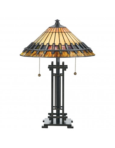 Chastain lampka stołowa witraż tiffany QZ-CHASTAIN-TL - Quoizel