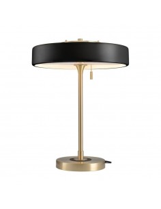 Lampka stołowa czarno złota Artdeco MT8872 black - Step Into Design