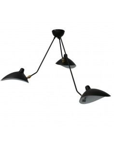 Lampa sufitowa Crane 3P czarna P8703 - Step Into Design