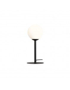 Pinne lampka stojąca czarna kula 1080B1 - Aldex