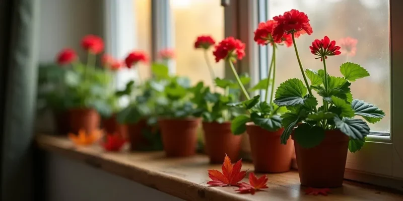 Jak przechować pelargonie na zimę? Praktyczne porady i wskazówki