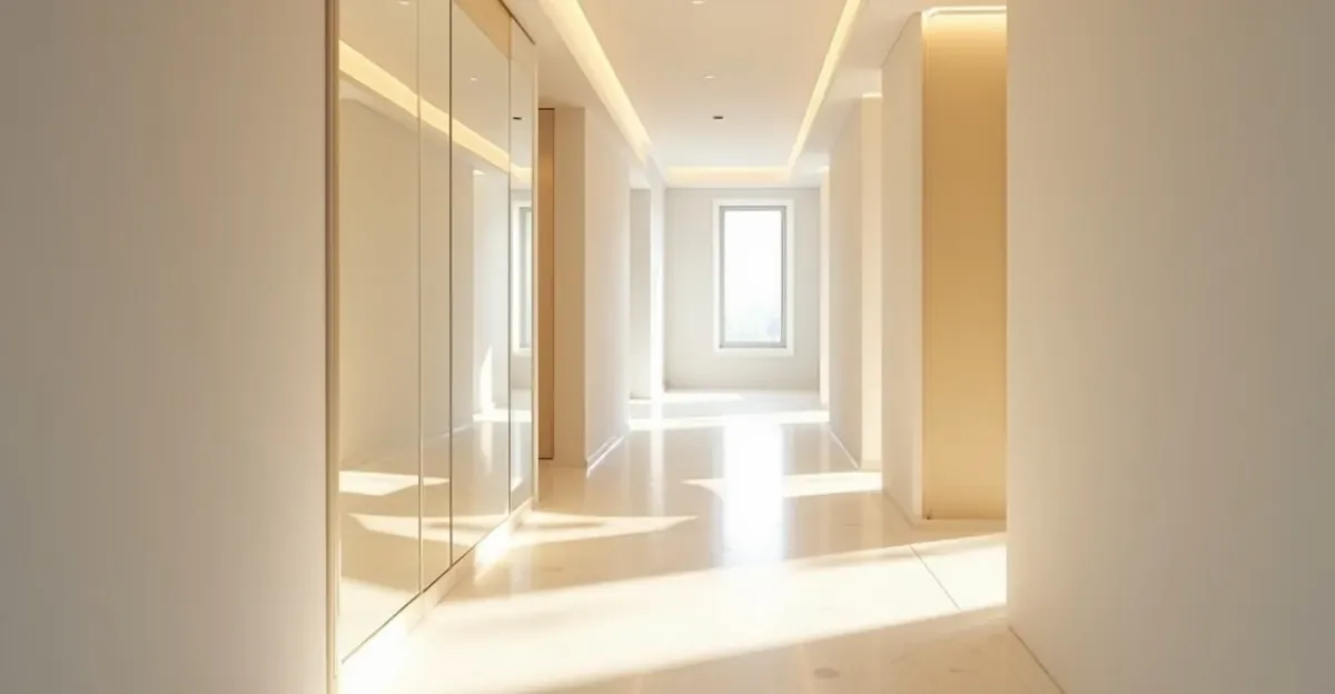 Jak rozjaśnić wąski korytarz? Pomysły i inspiracje