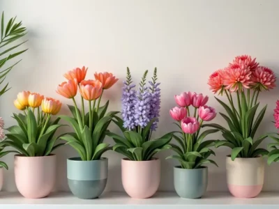 Sztuczne Kwiaty Doniczkowe: Jak Wyglądają Jak Żywe?